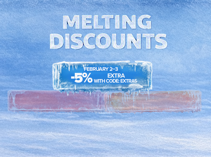 Final sale last days! Get extra discounts with codes EXTRA15, EXTRA10 and EXTRA5 on selected dates. Hurry up and shop before it&rsquo;s gone!